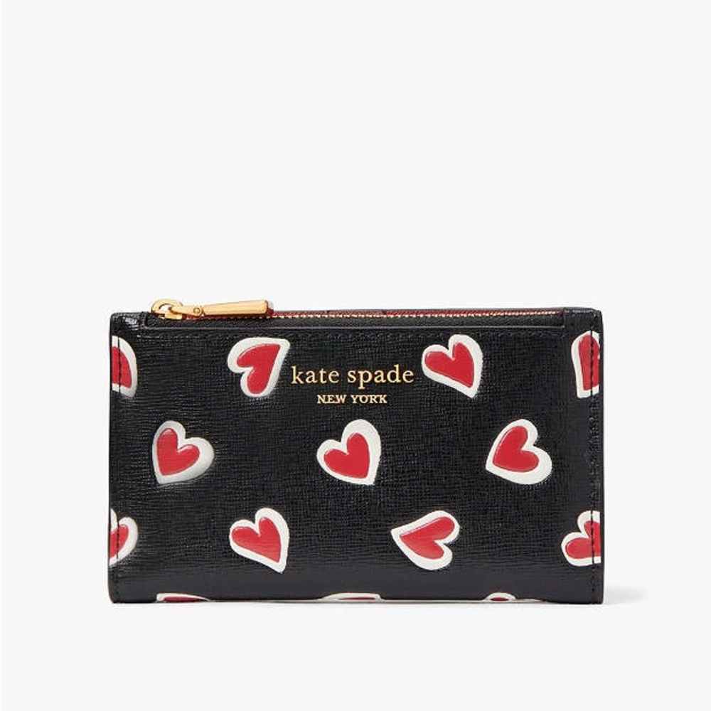 🌸KATE SPADE ♠️ HEARTS 💕 SLIM CARD WALLET NWT🌸